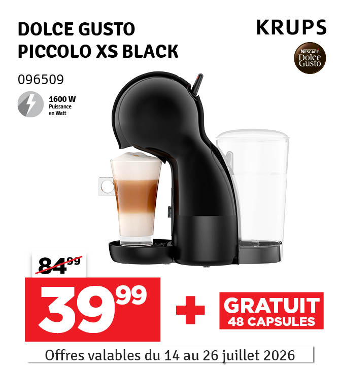 Machine à café Piccolo XS YY5429FD KRUPS